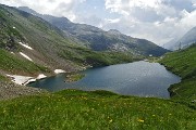 72 Il lago naturale del Barbellino, visto dal 'Panettone'